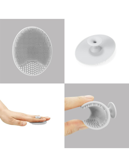 Taza de Enjuague para Bebés PandaEar de Silicona 700ml Gris Taza de Enjuague para Bebés PandaEar de Silicona 700ml Gris