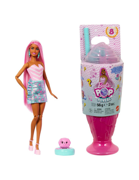 Barbie Pop Reveal Muñeca de Moda Remolino Dulce con Accesorios Barbie Pop Reveal Muñeca de Moda Remolino Dulce con Accesorios