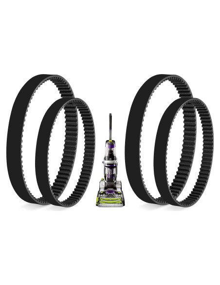 Conjunto de 4 Correas de Reemplazo KEEPOW para Bissell ProHeat Conjunto de 4 Correas de Reemplazo KEEPOW para Bissell ProHeat