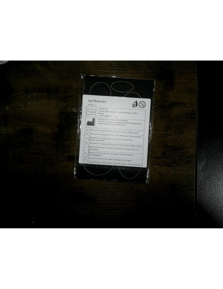 Kit de Parches Reparadores de Nylon Negro Salbsever - 40 Piezas Kit de Parches Reparadores de Nylon Negro Salbsever - 40 Piezas