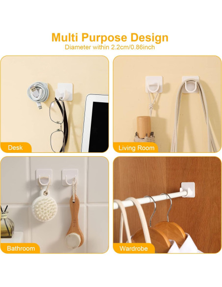 Soporte Adhesivo para Varilla de Cortina de Ducha Funnacle - 2 Piezas Soporte Adhesivo para Varilla de Cortina de Ducha Funnacle - 2 Piezas