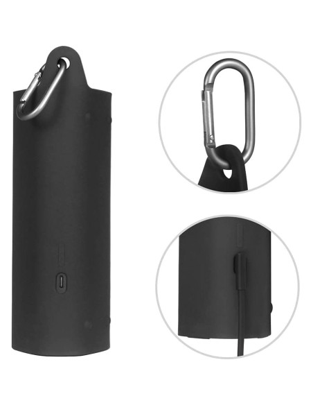 Funda de Transporte Silicona Seracle para Sonos Roam 2 - Negro Funda de Transporte Silicona Seracle para Sonos Roam 2 - Negro