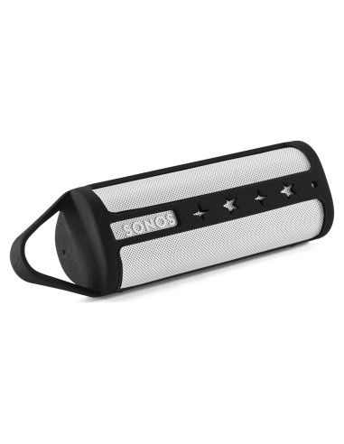 Funda de Silicona con Asa Seracle para Sonos Roam 2 - Negro