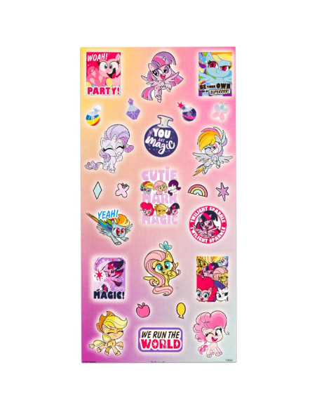 Stickers Holográficos Mi Pequeño Pony - Paquete Sorpresa 3 Pack Stickers Holográficos Mi Pequeño Pony - Paquete Sorpresa 3 Pack