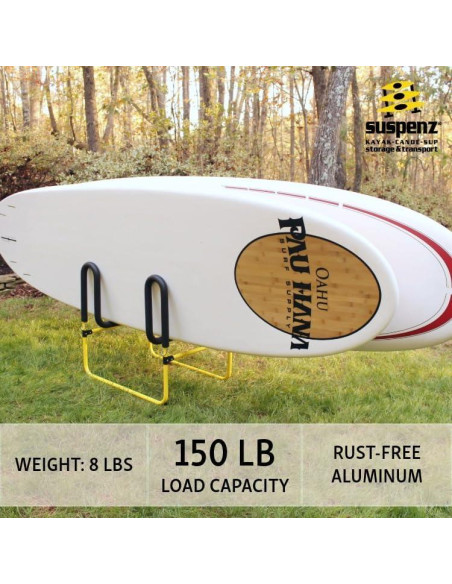 Soporte Doble para Paddle Surf Suspenz 22-9936 - Aluminio Soporte Doble para Paddle Surf Suspenz 22-9936 - Aluminio