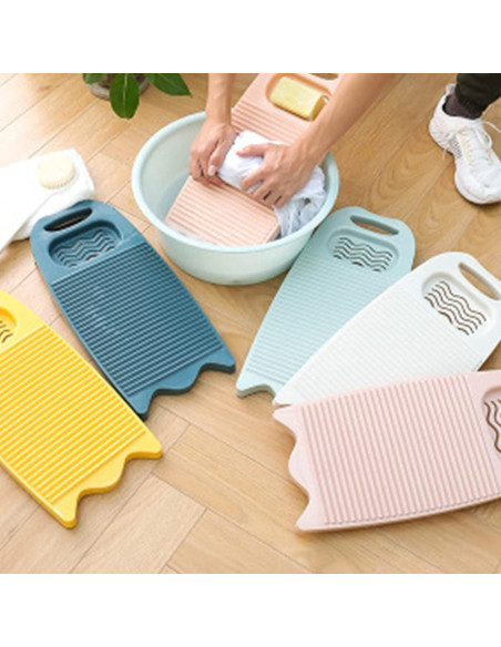 Tablero de Lavado Antideslizante Cansybil 39.9x20.5cm Blanco Tablero de Lavado Antideslizante Cansybil 39.9x20.5cm Blanco