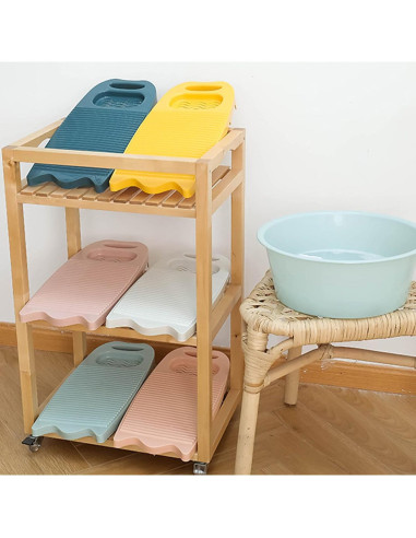 Tablero de Lavado Antideslizante Cansybil 39.9x20.5cm Blanco