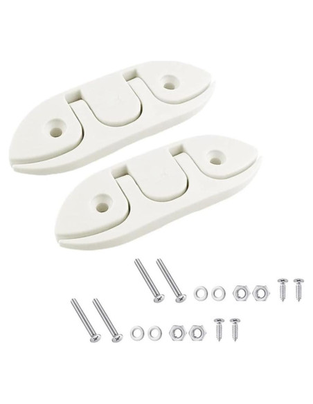 Cleats Plegables de Nylon Gaderth para Barco 2PCS 130x47mm Cleats Plegables de Nylon Gaderth para Barco 2PCS 130x47mm
