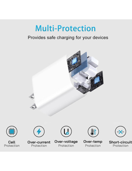 Adaptador de Carga USB Odonm 10 Pies para Arlo y Wyze Cam Adaptador de Carga USB Odonm 10 Pies para Arlo y Wyze Cam