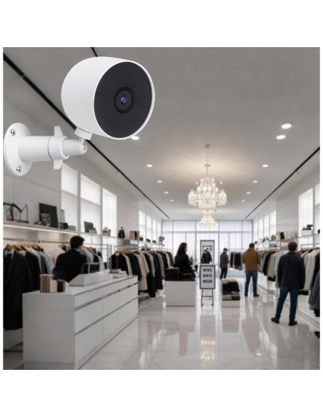 Paquete de 3 Soportes de Pared Ajustables para Cámara Arlo y Ring Paquete de 3 Soportes de Pared Ajustables para Cámara Arlo y Ring