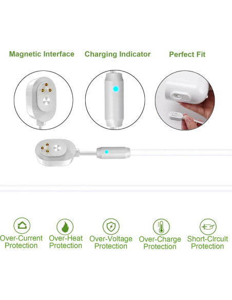 Panel Solar 6W LIFEMOI para Cámaras Arlo Pro 5S 2K, IP66 Panel Solar 6W LIFEMOI para Cámaras Arlo Pro 5S 2K, IP66
