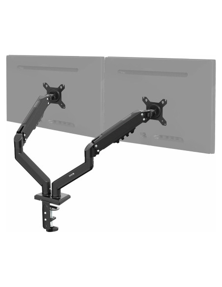 Soporte Doble para Monitor VIVO STAND-V102O hasta 30" Negro Soporte Doble para Monitor VIVO STAND-V102O hasta 30" Negro