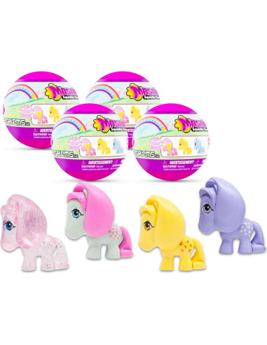 Set de 4 Fashems Aplastables Mi Pequeño Pony - Serie 1