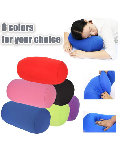 Almohadas Cilíndricas de Microperlas Midremer 30x16cm 2 Pcs