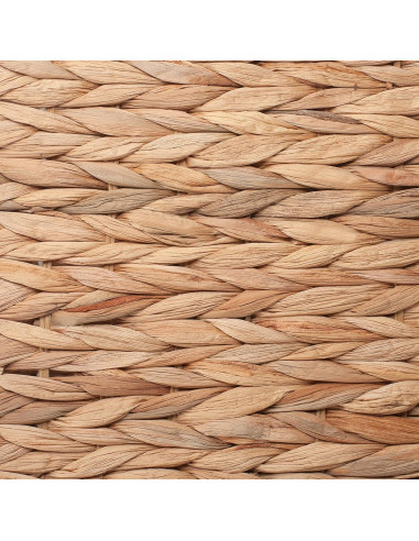Juego de 2 Cestas de Almacenamiento de Mimbre YANGQIHOME 30cm
