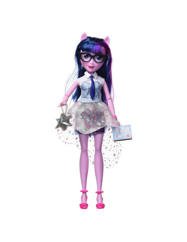 Muñeca Equestria Girls Twilight Sparkle con 2 Conjuntos Hasbro