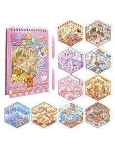 20 Sets Stickers 3D DIY Aifong para Aliviar Estrés