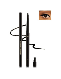 Delineador de Gel Negro Lestpola a Prueba de Agua 24H