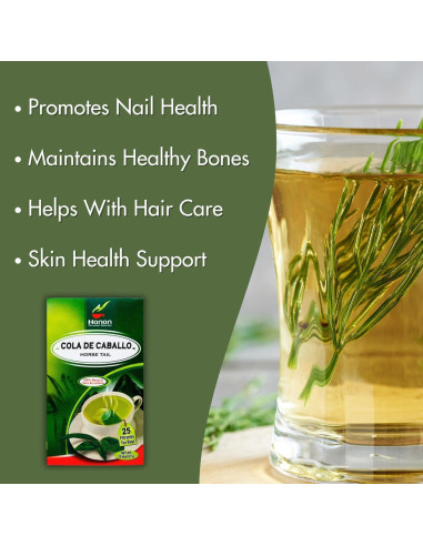 Té de Cola de Caballo Hanan - 50 Bolsitas 100% Natural Perú