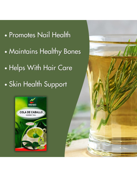 Té de Cola de Caballo Hanan - 50 Bolsitas 100% Natural Perú Té de Cola de Caballo Hanan - 50 Bolsitas 100% Natural Perú