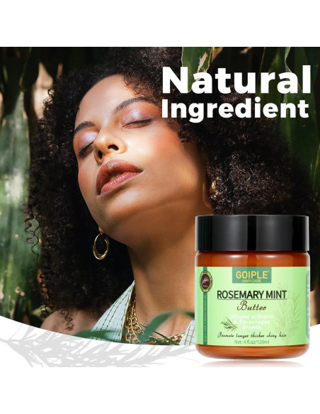 Mantequilla de Romero y Menta WOZUTUNT 118 ml - Hidratación y Crecimiento Cabello Mantequilla de Romero y Menta WOZUTUNT 118 ml - Hidratación y Crecimiento Cabello