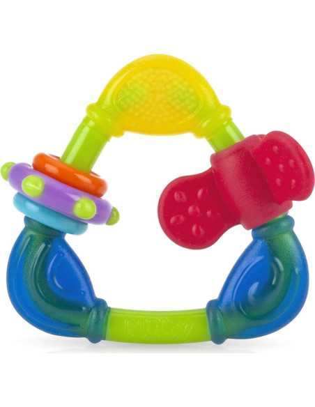 Mordedor Nuby Spin N' Teethe 6M+ Silicona Texturizada Mordedor Nuby Spin N' Teethe 6M+ Silicona Texturizada
