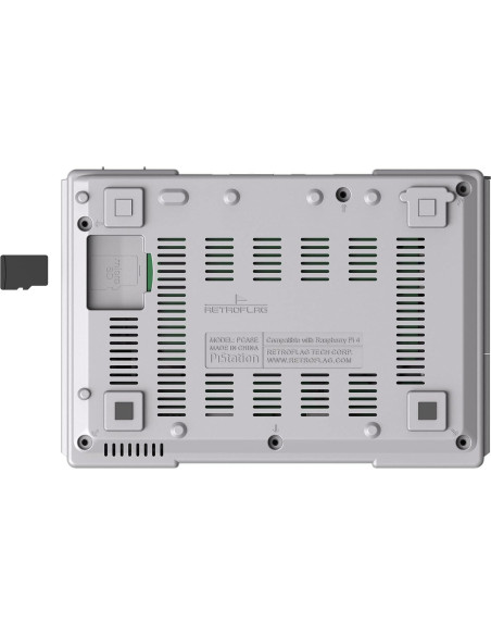 Estuche RETROFLAG PiStation para Raspberry Pi 4 con Apagado Seguro Estuche RETROFLAG PiStation para Raspberry Pi 4 con Apagado Seguro