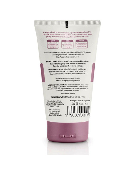 Jabón Natural Bambo Nature Bath Buddy 148 ml para Bebé Jabón Natural Bambo Nature Bath Buddy 148 ml para Bebé