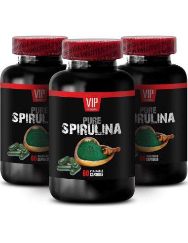 Cápsulas de Espirulina Orgánica 170g - Suplemento Nutricional