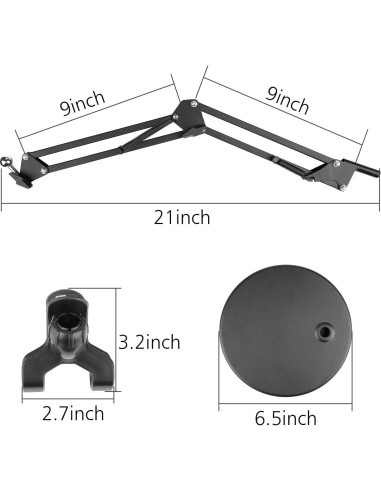 Soporte de Teléfono de Sobremesa ChromLives 360 Ajustable