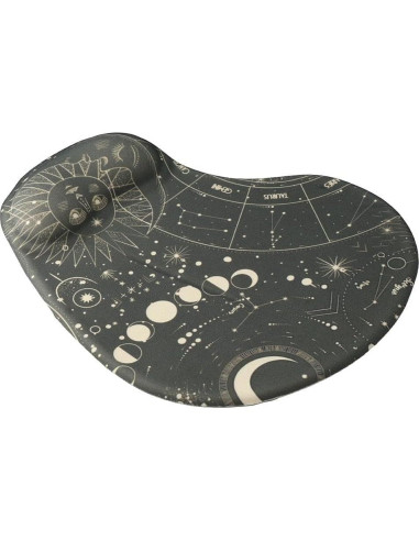 Alfombrilla de Ratón Vintage Moon Dohobby con Soporte Ergonómico