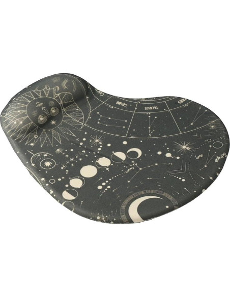 Alfombrilla de Ratón Vintage Moon Dohobby con Soporte Ergonómico Alfombrilla de Ratón Vintage Moon Dohobby con Soporte Ergonómico