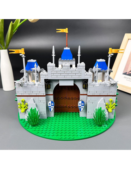 Conjunto de Bloques de Construcción Castillo Medieval Usoway 12 Figuras Conjunto de Bloques de Construcción Castillo Medieval Usoway 12 Figuras