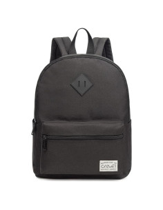 Mochila Escolar CAIWEI Camuflaje Negro 15" para Niños