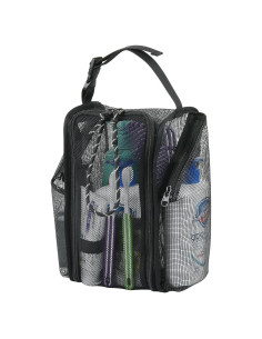 Organizador de Ducha Portátil Cosmos, Malla Secado Rápido 25.4x15.2cm