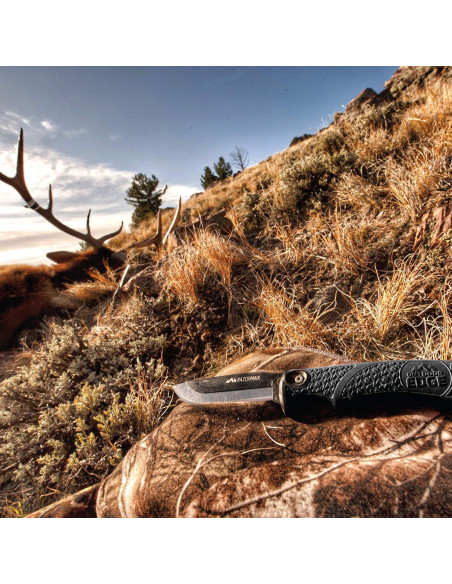 Cuchillo de Caza Outdoor Edge RazorMax 3.5" Reemplazable Negro Cuchillo de Caza Outdoor Edge RazorMax 3.5" Reemplazable Negro