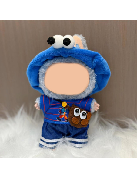 Conjunto Ropa para Muñecas 15cm/17cm Genérico Azul Conjunto Ropa para Muñecas 15cm/17cm Genérico Azul