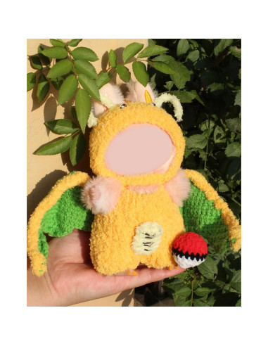 Conjunto de Ropa de Muñeca Gouxuangongzao Dragón Soñado 17cm