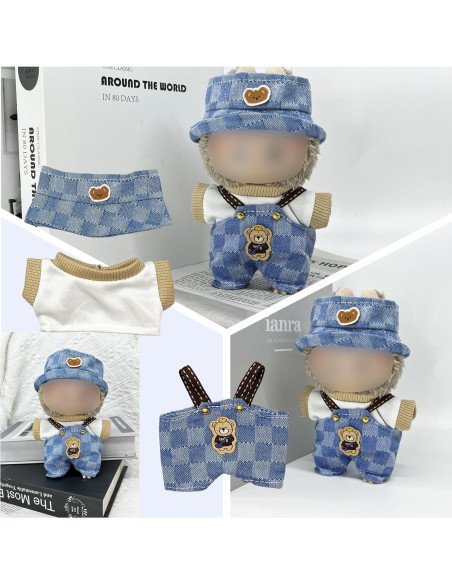 Conjunto de Ropa de Muñeca LaBuB 17 cm con Accesorios Conjunto de Ropa de Muñeca LaBuB 17 cm con Accesorios