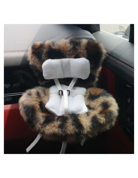 Asiento de Coche para Muñecas Walant - Leopardo Marrón Asiento de Coche para Muñecas Walant - Leopardo Marrón