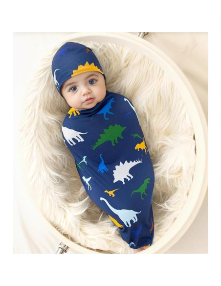 Manta de Envuelo Galabloomer para Recién Nacido Azul Marino Manta de Envuelo Galabloomer para Recién Nacido Azul Marino
