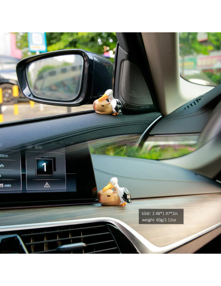 Figuras de Capibara YGMONER 7 Pcs Decoración Coche 5-8 cm Figuras de Capibara YGMONER 7 Pcs Decoración Coche 5-8 cm