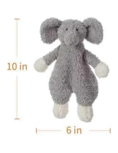 Manta de Seguridad Elefante Apricot Lamb 25.4 cm Suave