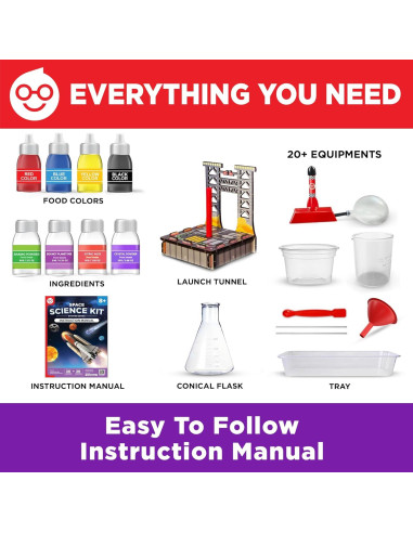 Kit de Ciencia Espacial Doctor Jupiter - Más de 50 Experimentos