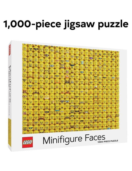 Rompecabezas 1000 Piezas LEGO Minifiguras Expresiones Rompecabezas 1000 Piezas LEGO Minifiguras Expresiones