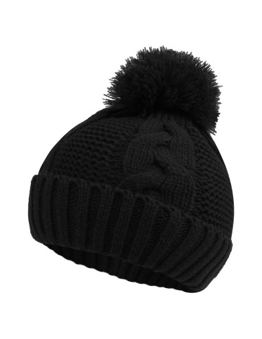 Gorro de Invierno Zsedrut para Bebés 1-3 Años con Pompón