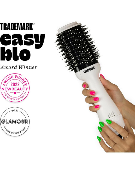 Cepillo Secador Trademark Beauty Easy Blo 4 en 1 - Blanco Cepillo Secador Trademark Beauty Easy Blo 4 en 1 - Blanco