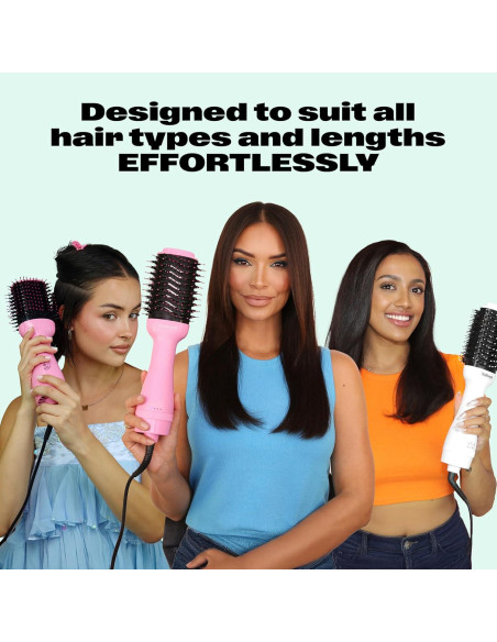 Cepillo Secador Trademark Beauty Easy Blo 4 en 1 - Blanco Cepillo Secador Trademark Beauty Easy Blo 4 en 1 - Blanco