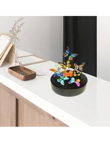 Escultura de Escritorio LICRAFT Mariposas 11 Piezas Antiestrés