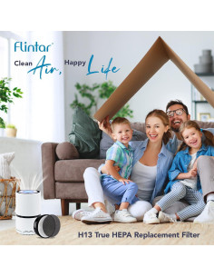 Filtro de Reemplazo Flintar LV-H132 para Purificador Levoit H13 2